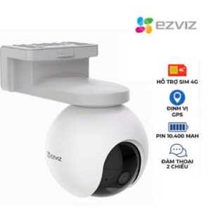 Camera 3mp EZVIZ EB8 (dùng Sim 4G) Dùng Pin Sạc/ Ngoài Trời + Kèm tấm năng lượng
