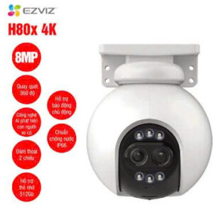 Camera Ezviz H80X 2 ống kính Dual 4K (8MP+2MP)